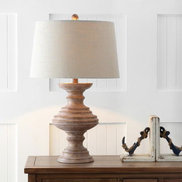 Scarlett 26.5" Resin LED Table Lamp - JONATHAN Y